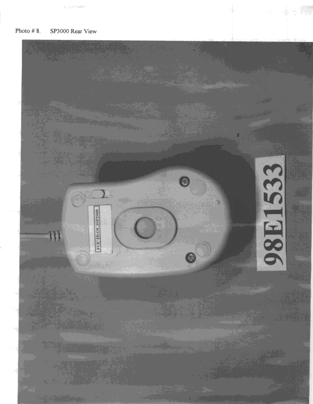 Mouse - FCC ID NFSSP2000 - Spec Research Inc (3)