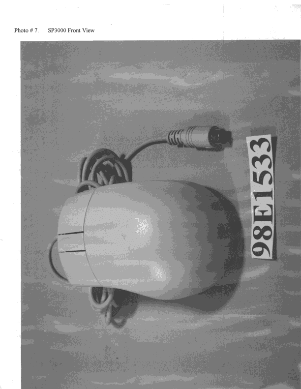 Mouse - FCC ID NFSSP2000 - Spec Research Inc (2)