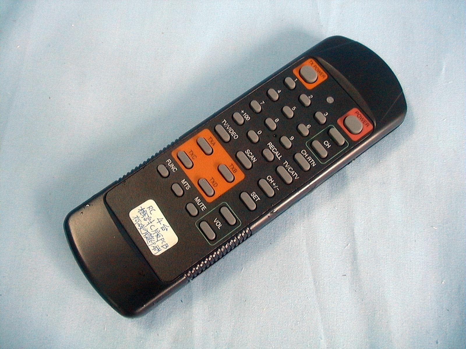 CATV Remote Control - FCC ID NGVAWV35XRC - Airwave Technologies Inc