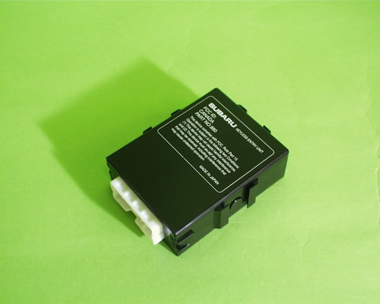 Keyless Entry Unit (Receiver) - FCC ID NHVVG1U113 - Tohoku Alps Co Ltd