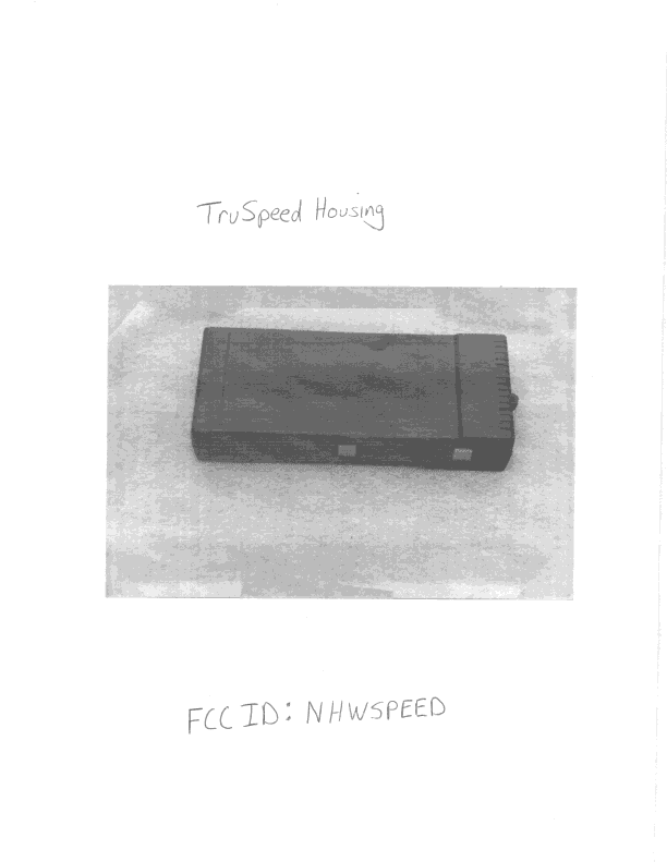Radar Speed Gun - FCC ID NHWSPEED - Speed Products Inc (2)