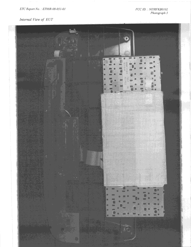 RF Wireless Keyboard - FCC ID NIYRFKB0102 - Dexin Corp