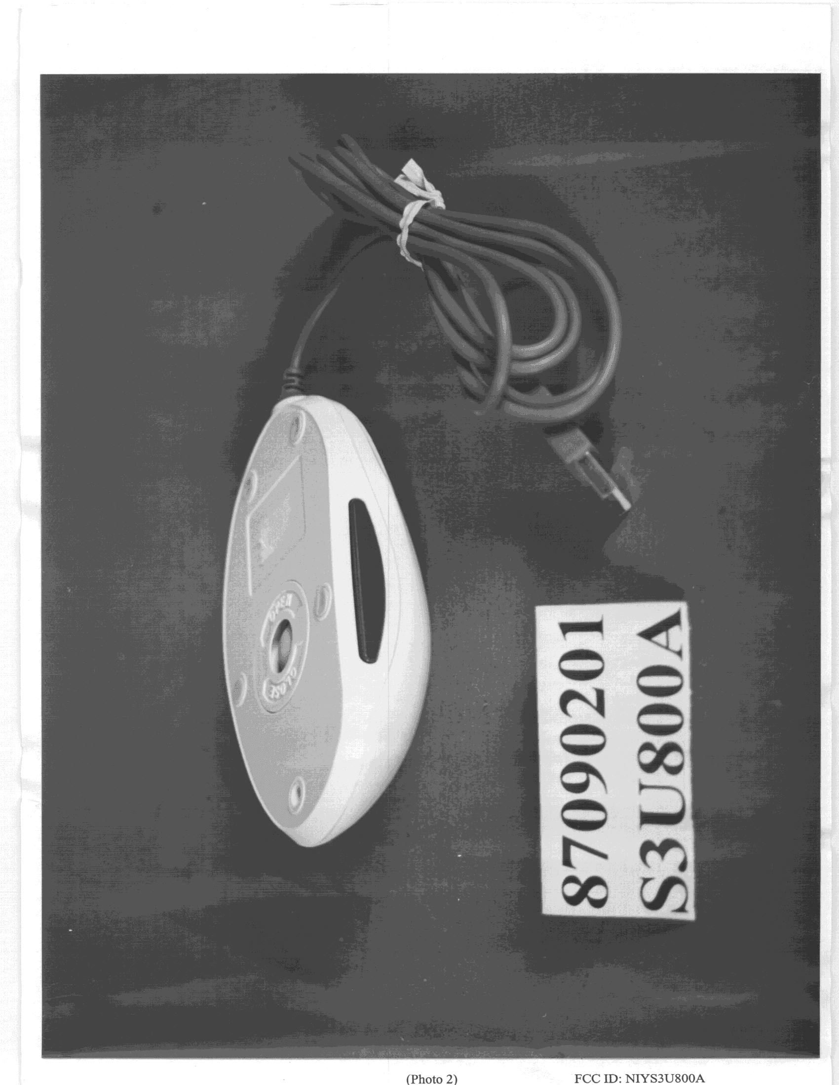 USB Mouse - FCC ID NIYS3U800A - Dexin Corp (3)