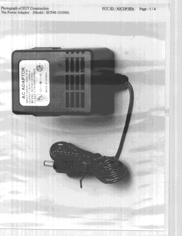 JBP - Part 15 Class B Computing Device Peripheral - FCC ID NJCDP30A - Foxlink Image Technology Co (5)