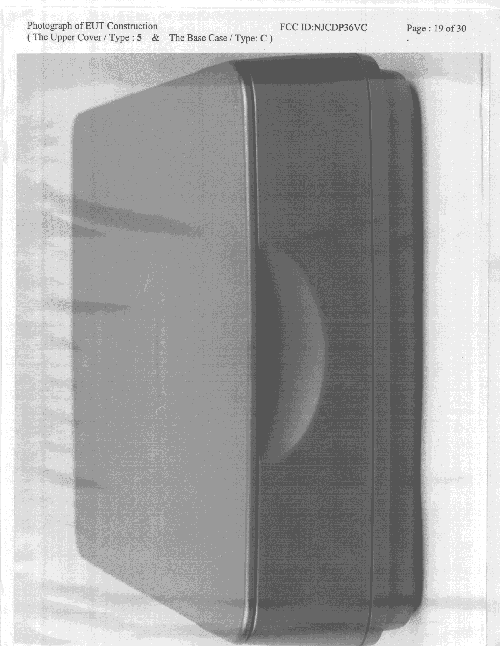 Scanner - FCC ID NJCDP36VC - Foxlink Image Technology Co (5)