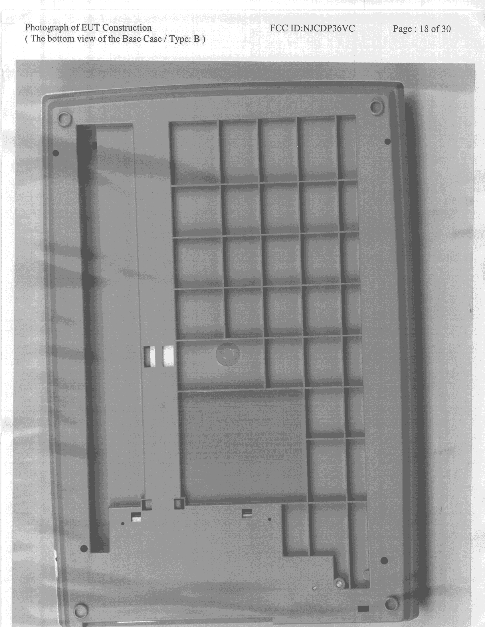 Scanner - FCC ID NJCDP36VC - Foxlink Image Technology Co (3)