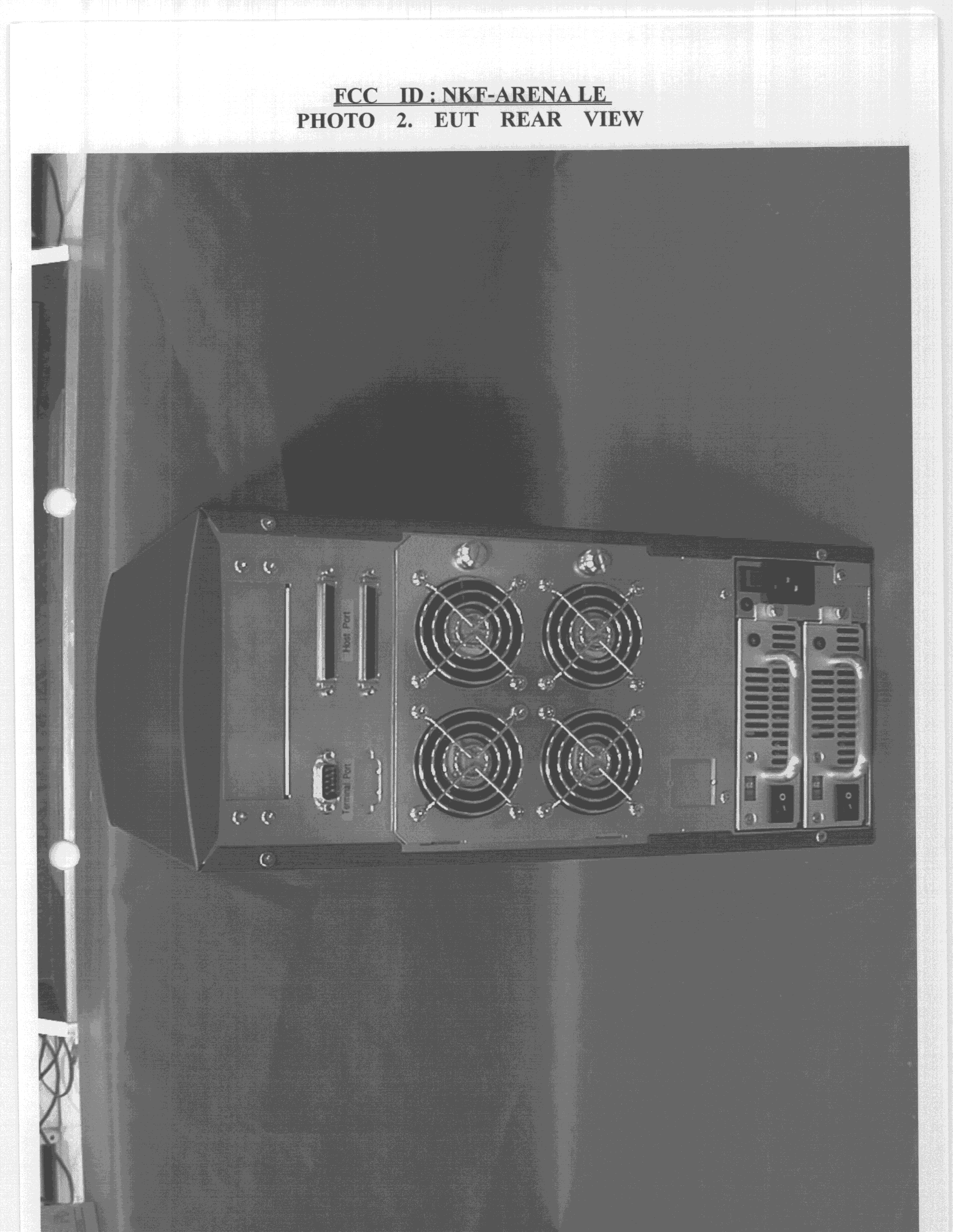 SCSI to IDE Disk Array System - FCC ID NKF-ARENALE - Maxtronic International Co Ltd (2)