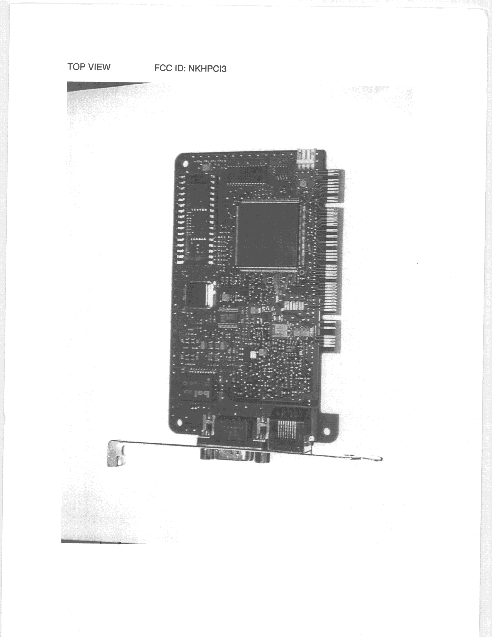 JBP - Part 15 Class B Computing Device Peripheral - FCC ID NKHPCI3 - Madge Ltd.