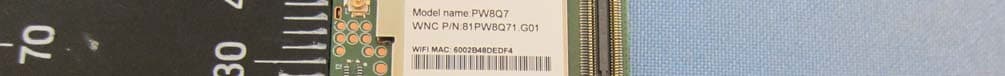 Mini board wi-fi edition - FCC ID NKR-PW8Q7A - Wistron NeWeb Corporation (5)