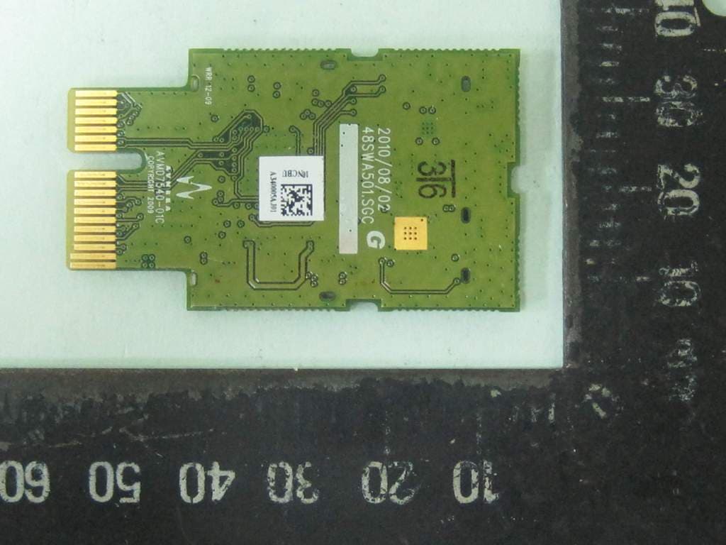 Wireless Audio Card - FCC ID NKR-SWA5 - Wistron NeWeb Corporation