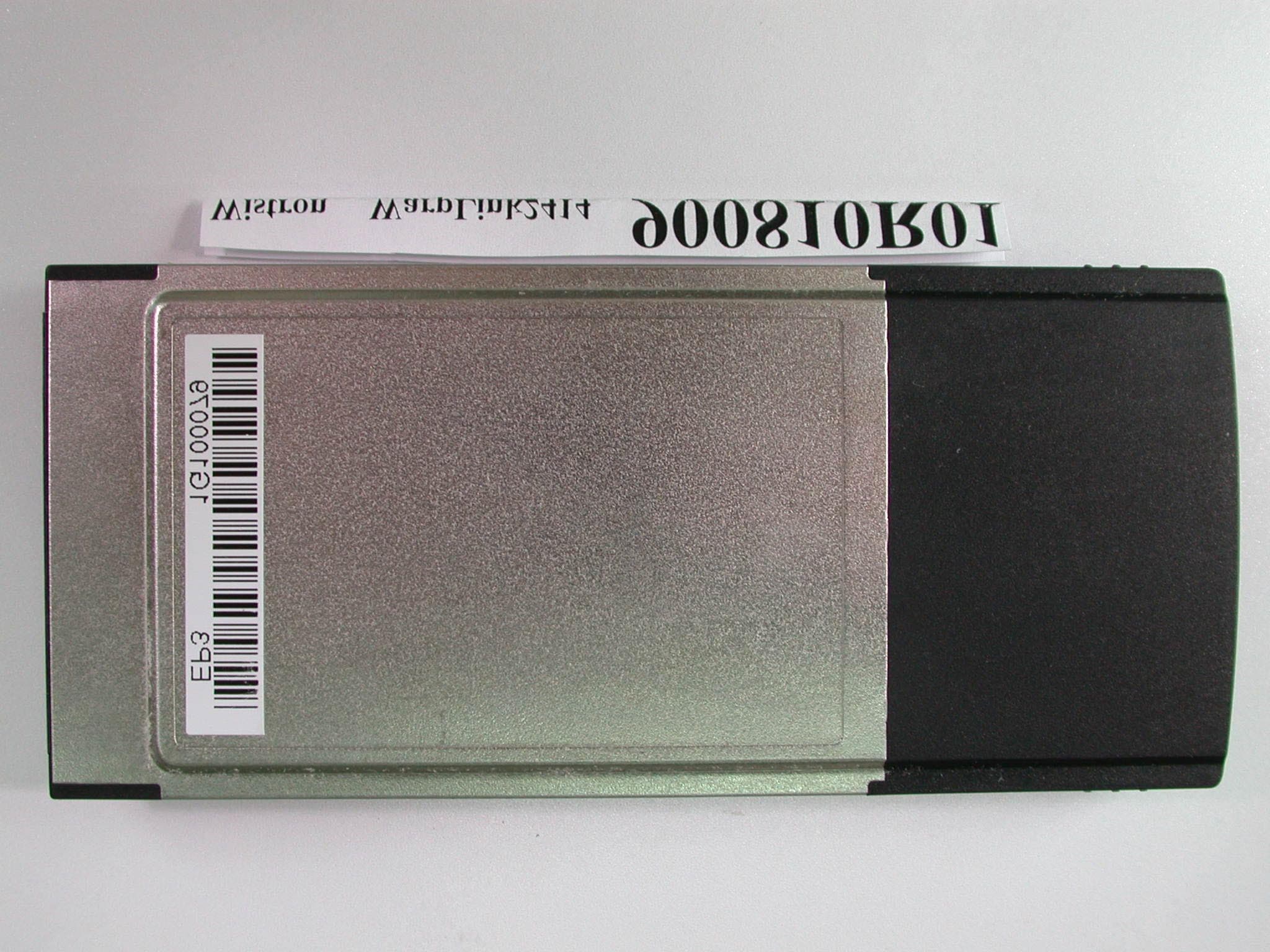 WLAN PCMCIA Card - FCC ID NKR2414 - Wistron NeWeb Corporation