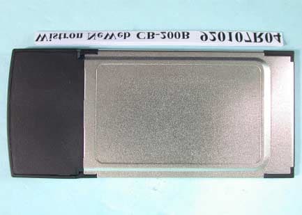 802.11b Cardbus Adapter - FCC ID NKRCB200B - Wistron NeWeb Corporation