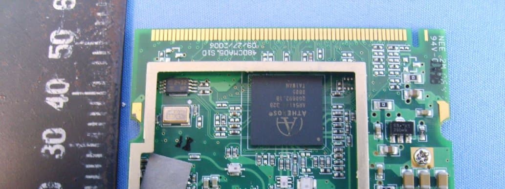 High Powered 802.11a/g WLAN Mini-PCI 3A - FCC ID NKRDCMA82 - Wistron NeWeb Corporation