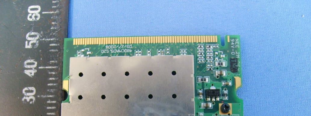 High Powered 802.11a/g WLAN Mini-PCI 3A - FCC ID NKRDCMA82 - Wistron NeWeb Corporation (2)