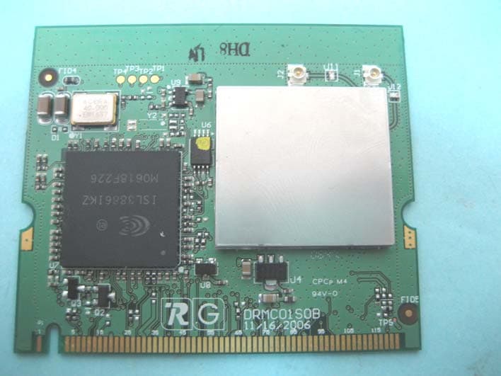 802.11 b/g mini-PCI WiFi adapter - FCC ID NKRDRMC81 - Wistron NeWeb Corporation (4)