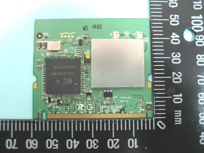 802.11 b/g mini-PCI WiFi adapter - FCC ID NKRDRMC81 - Wistron NeWeb Corporation (2)