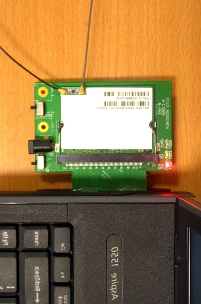 Mini-PCI Card - FCC ID NKRRM1 - Wistron NeWeb Corporation