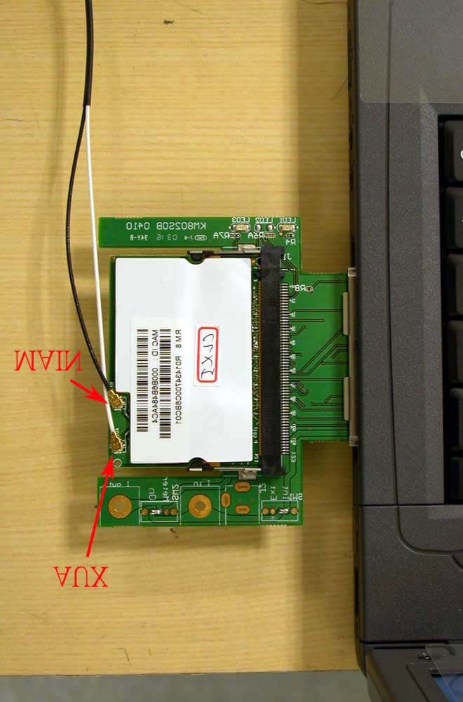 802.11g mini-PCI Module - FCC ID NKRRM8 - Wistron NeWeb Corporation