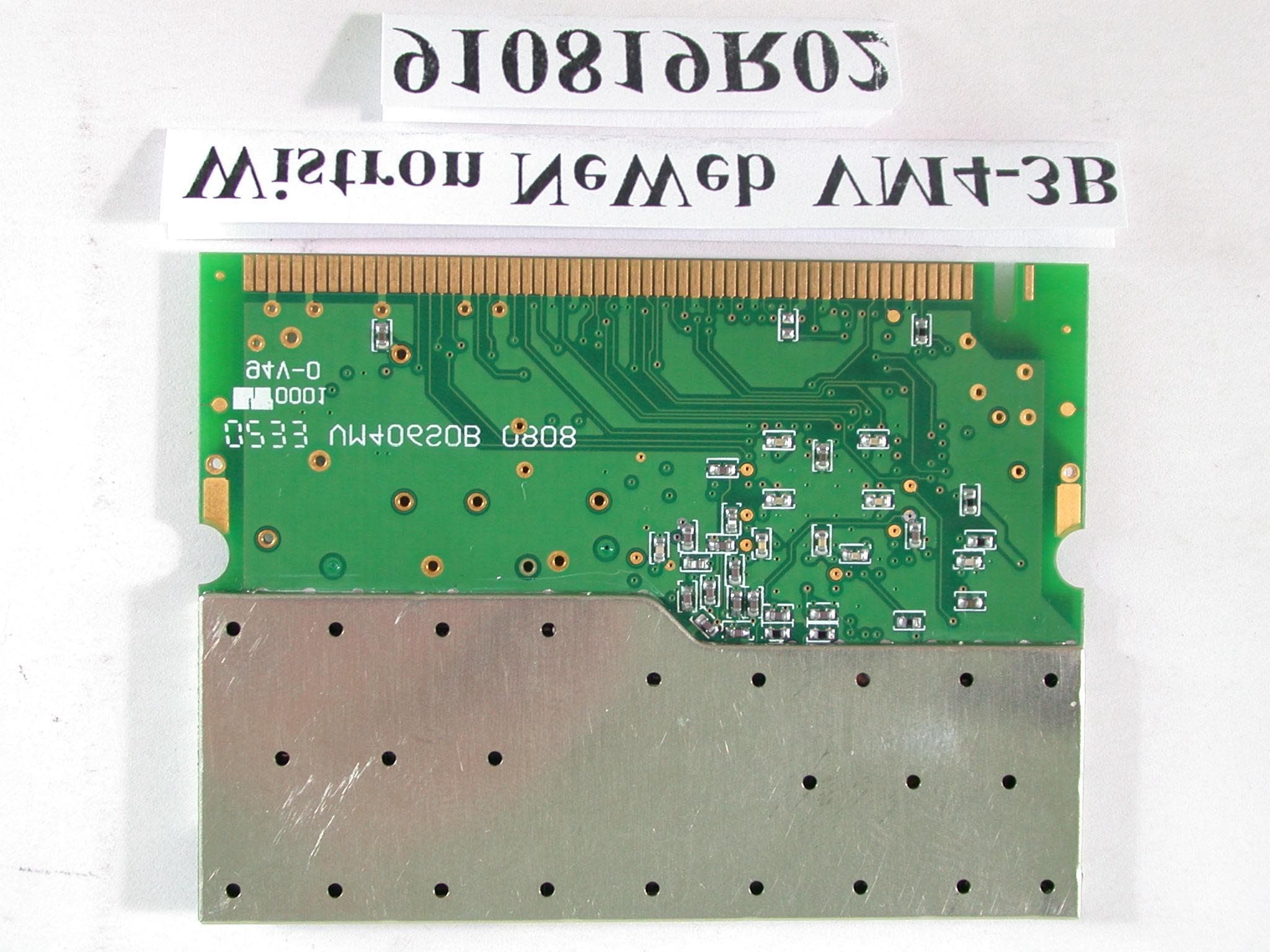 WLAN 802.11a + b combo mini-PCI - FCC ID NKRVM43B - Wistron NeWeb Corporation (2)