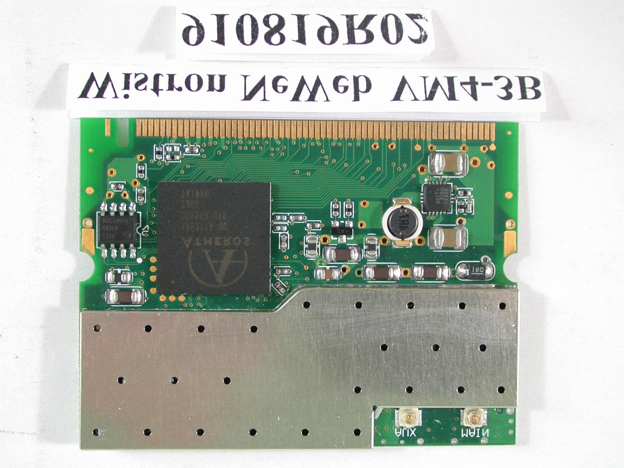 WLAN 802.11a + b combo mini-PCI - FCC ID NKRVM43B - Wistron NeWeb Corporation