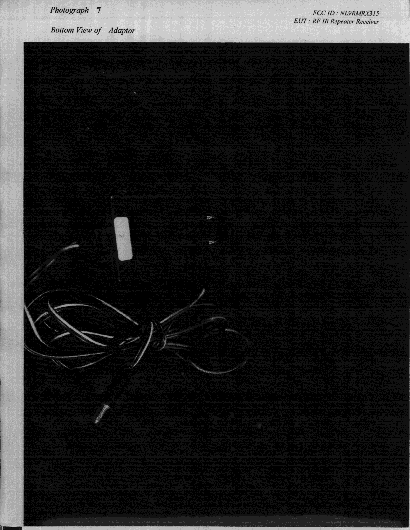 CRR - Superregenerative Receiver - FCC ID NL9RMRX315 - Smile Communication Inc