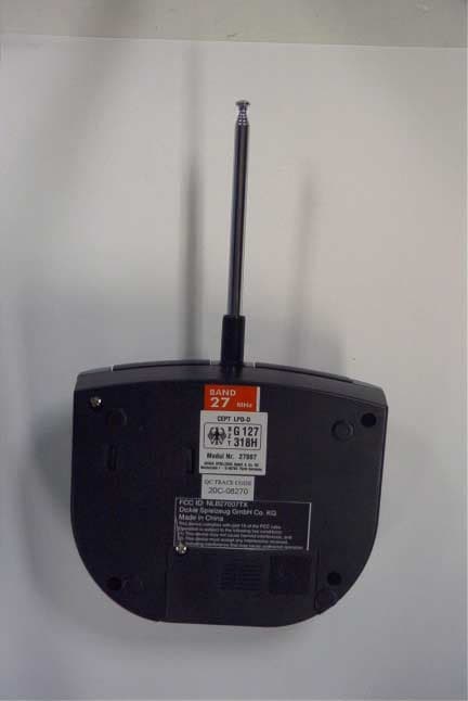 RC TOY TRANSMITTER - FCC ID NLB27007TX - Dickie Toys Hong Kong Ltd. (1)