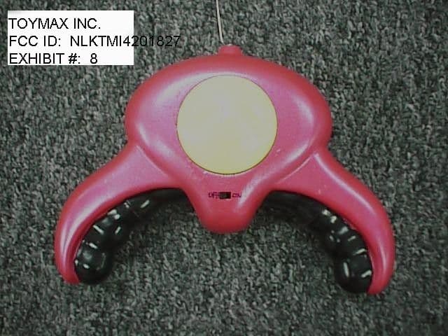 27 MHZ R/C Transmitter - FCC ID NLKTMI4201827 - Toymax Inc