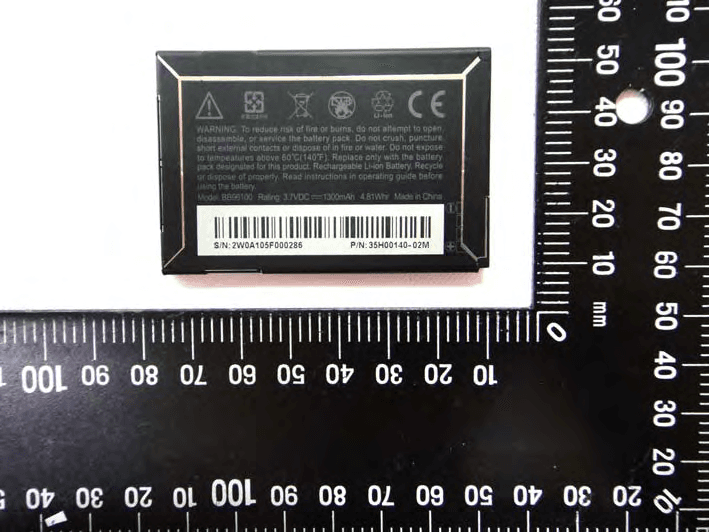 SMARTPHONE - FCC ID NM8PC10100 - HTC Corporation (1)