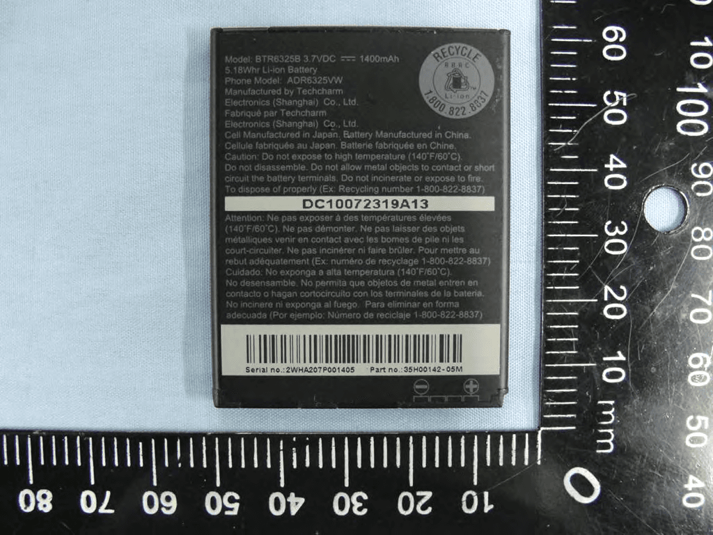 Smartphone - FCC ID NM8PD42100 - HTC Corporation