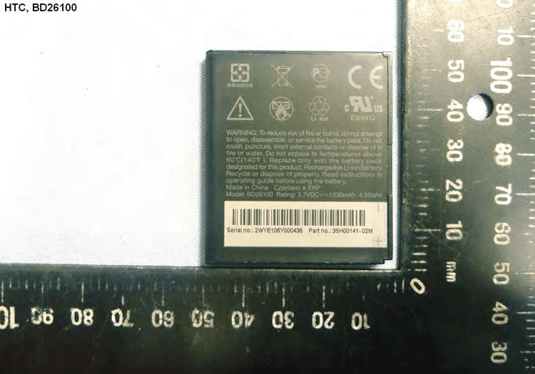 SMARTPHONE - FCC ID NM8PD98100 - HTC Corporation