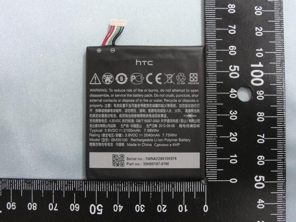 SMARTPHONE - FCC ID NM8PM35110 - HTC Corporation (1)