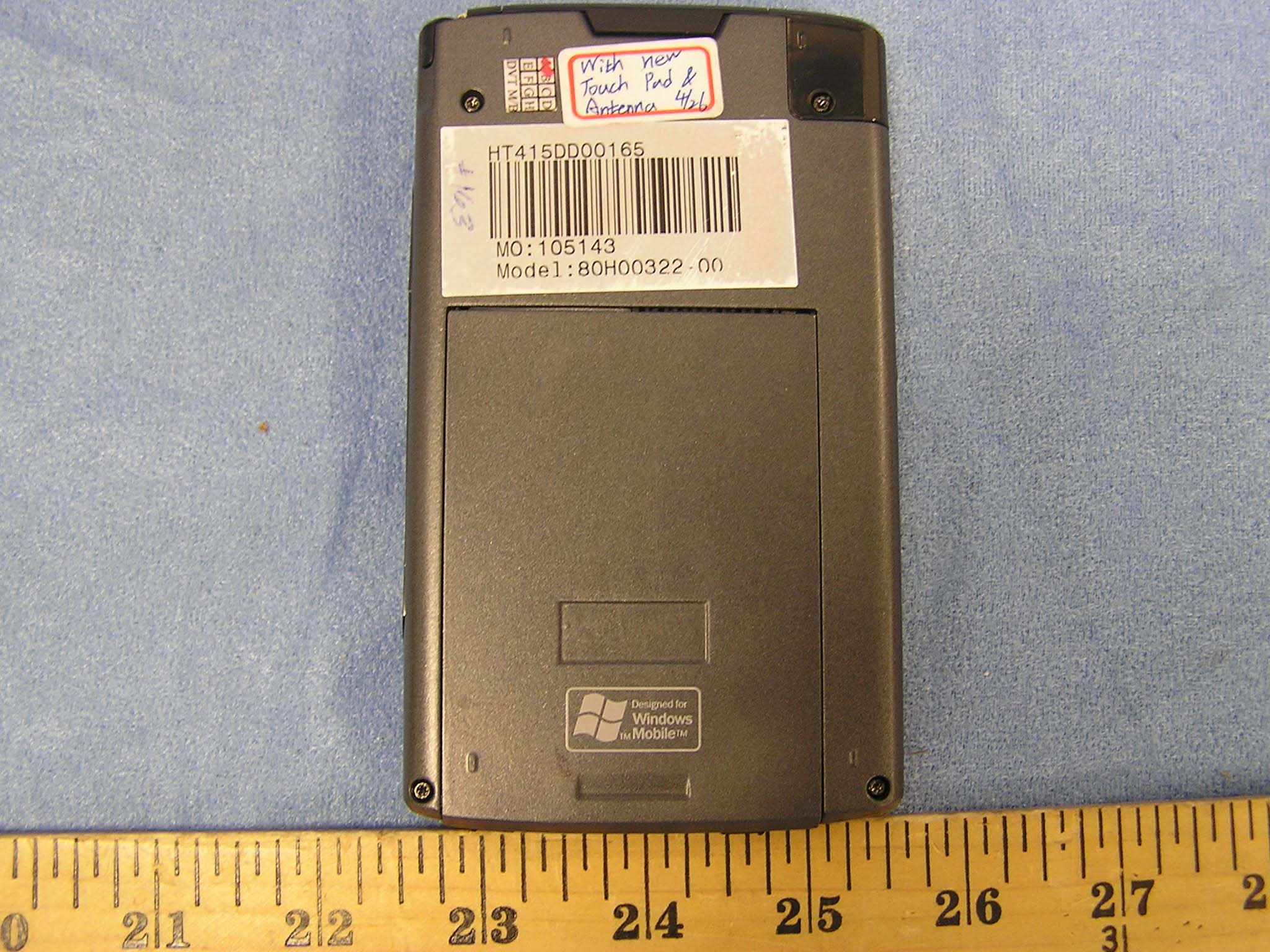 Pocket PC With 802.11b WLAN and Bluetooth - FCC ID NM8ROADSTER - HTC Corporation (2)