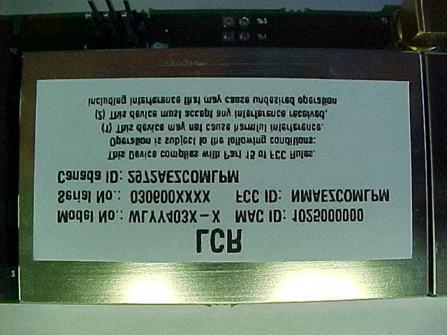 900MHz direct sequence spread spectrum transceiver - FCC ID NMAEZCOMLPM - Grayhill Inc