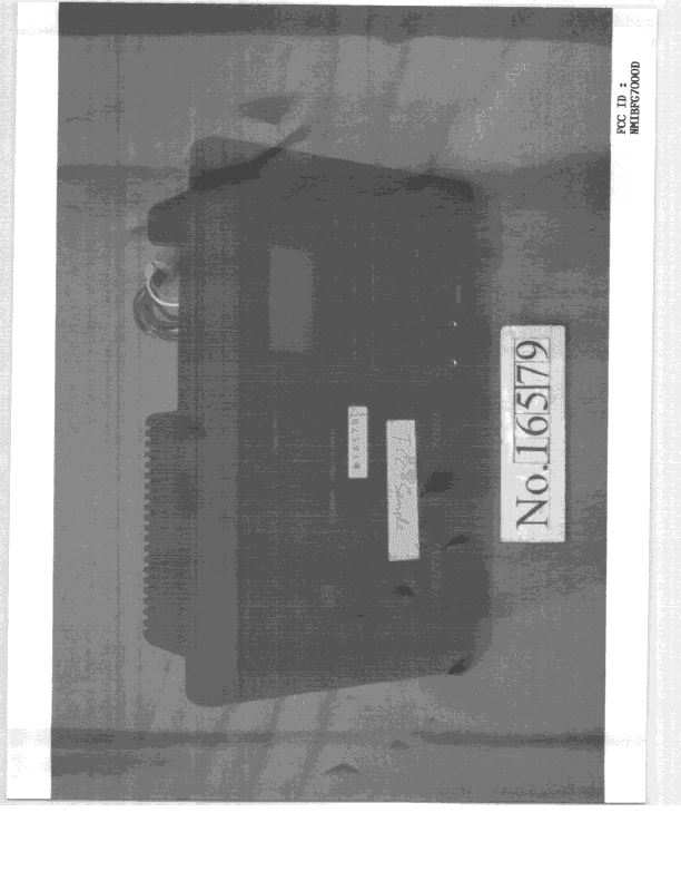 Multi-band radio receiver - FCC ID NMIBFG7000D - BFG Video & Audio Ltd (2)