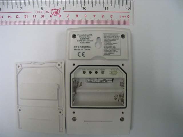 Remote Thermo-Hygrometer Sensor - FCC ID NMTRTGR368NA-01 - IDT Technology Limited