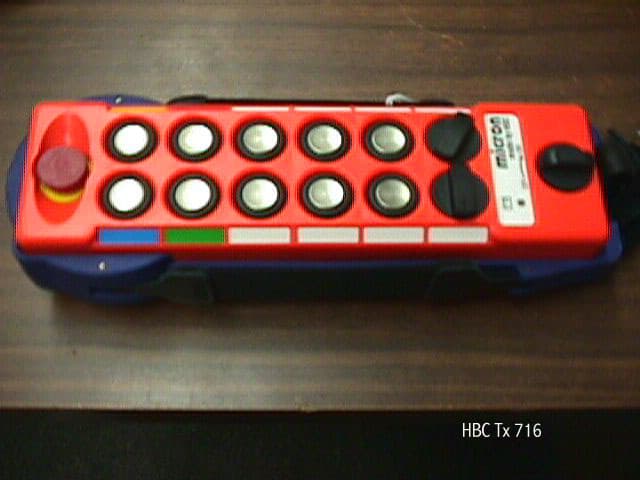 Crane Remote Control Transmitter - FCC ID NO9M40004 - HBC-radiomatic GmbH