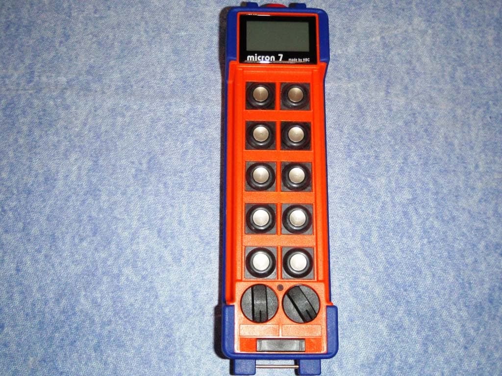 Remote control  with RFID - FCC ID NO9MICRON7 - HBC-radiomatic GmbH