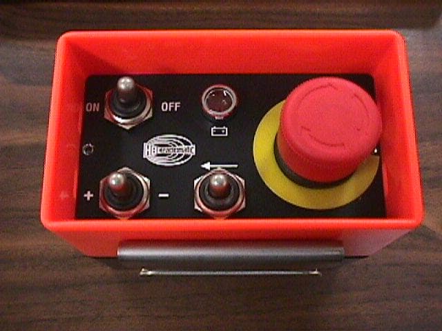 Crane Remote Control Transmitter - FCC ID NO9P10004 - HBC-radiomatic GmbH