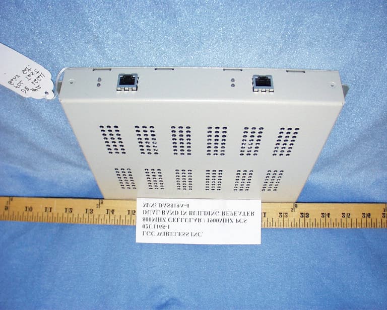 In Building Repeater - Remote Access Unit - FCC ID NOODAS819A-4 - ADC Telecommunications Inc.