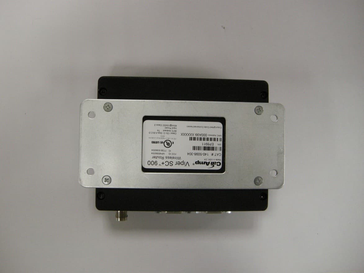VIPER SC+ 900 VHF 880-902 MHZ - FCC ID NP45098304 - CalAmp Wireless Networks Corporation