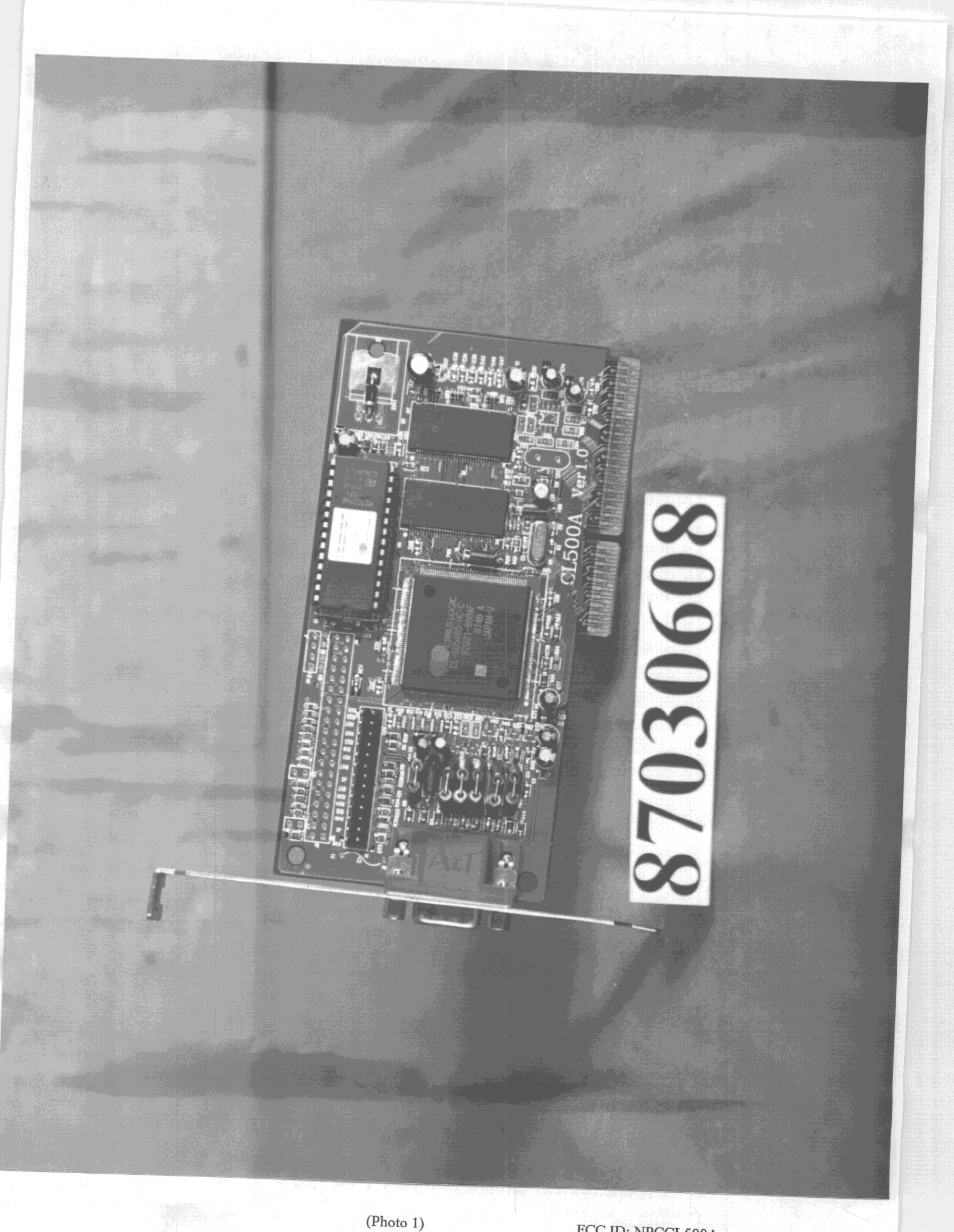 JBP - Part 15 Class B Computing Device Peripheral - FCC ID NPCCL500A - Apac Multimedia Corp