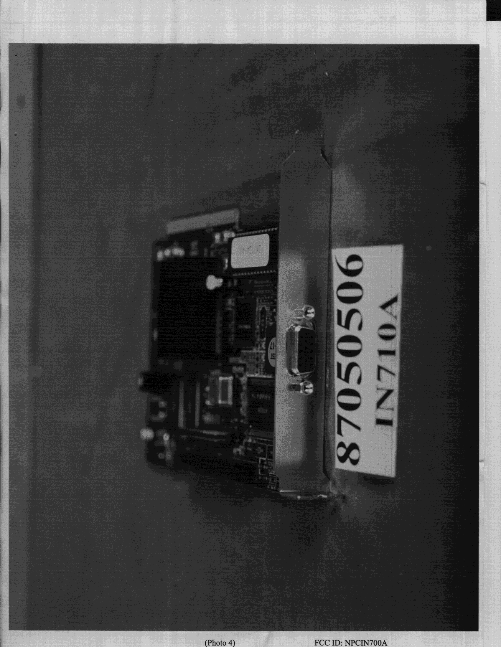 JBP - Part 15 Class B Computing Device Peripheral - FCC ID NPCIN700A - Apac Multimedia Corp (5)