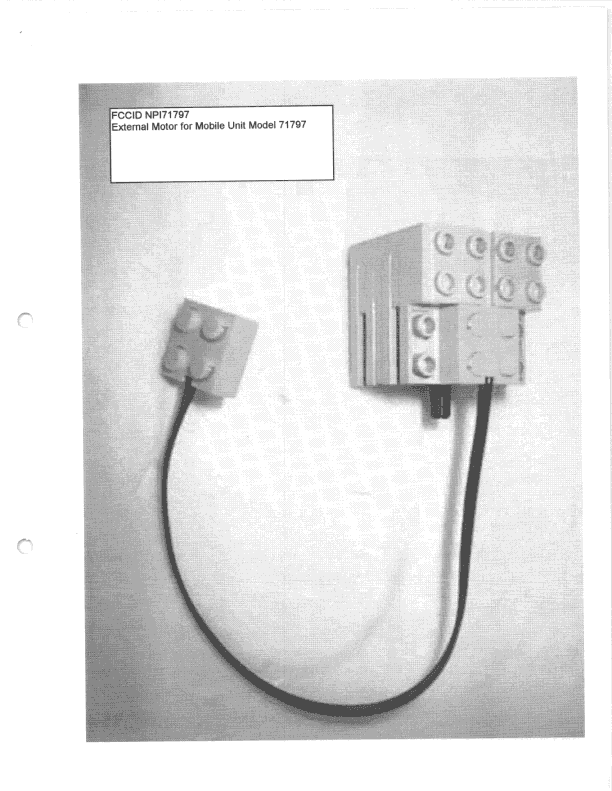 DSR - Part 15 Remote Control/Security Device Transceiver - FCC ID NPI71797 - LEGO Systems Inc (2)