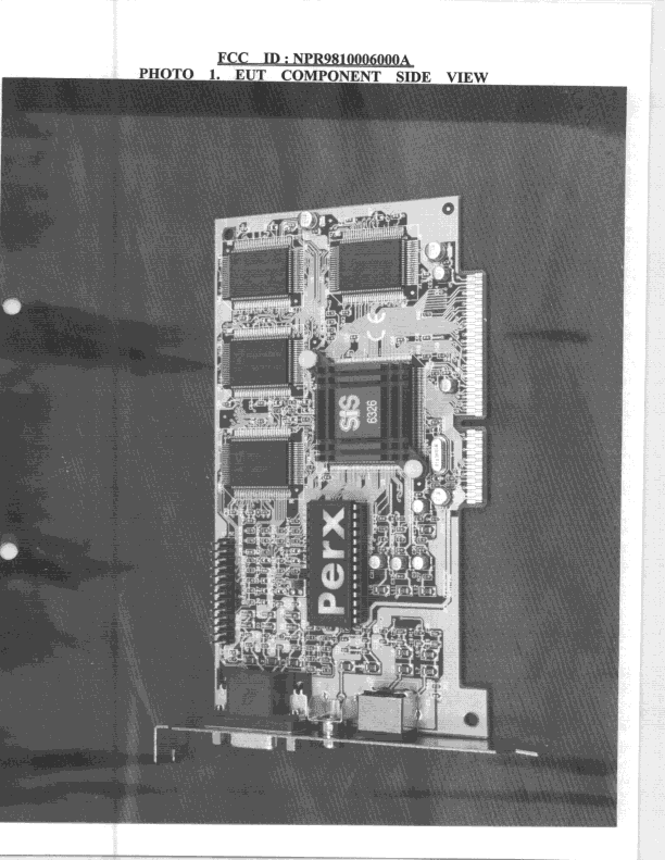 JBP - Part 15 Class B Computing Device Peripheral - FCC ID NPR9810006000A - Pride Expression Technology Ltd