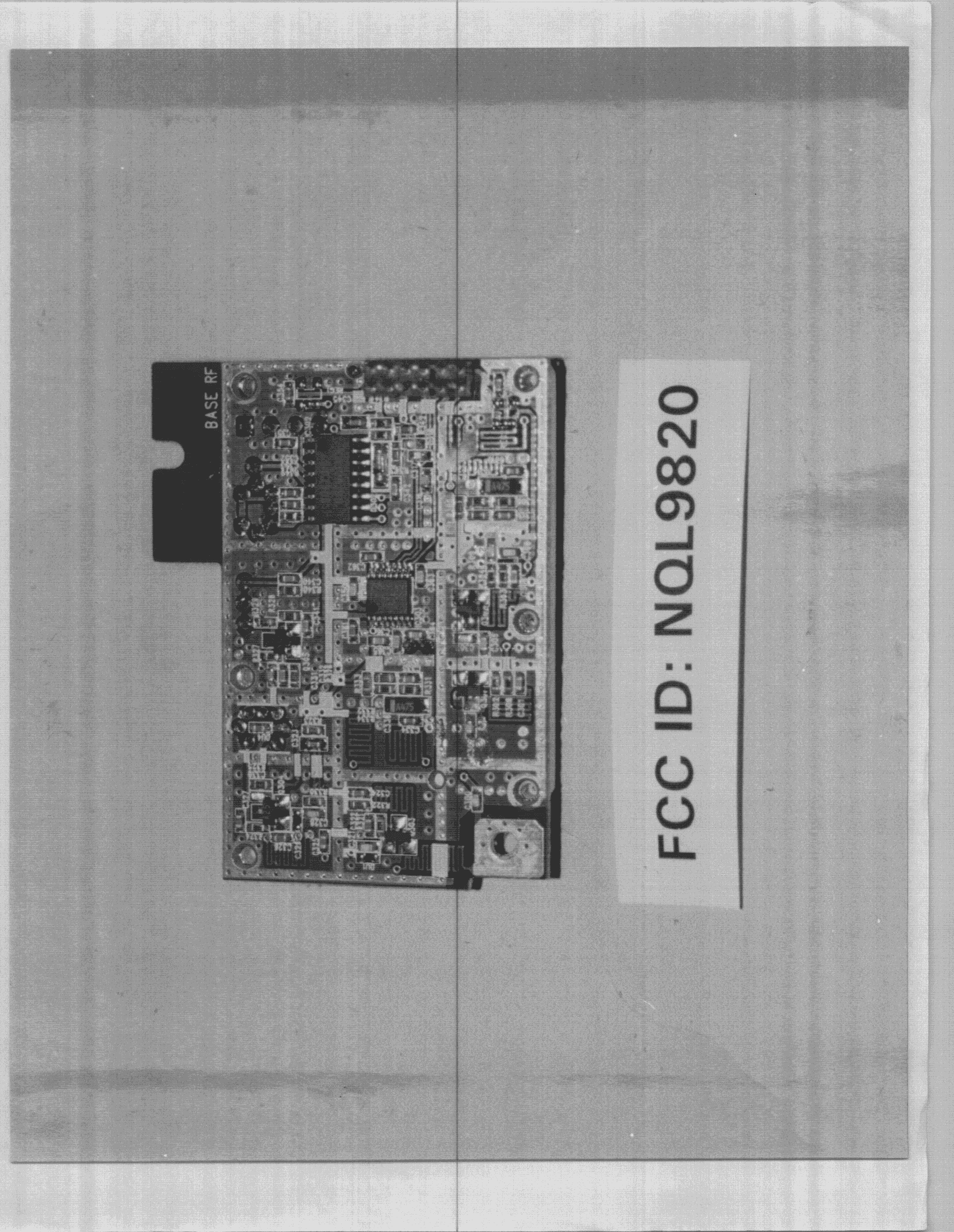 900 MHz cordless Phone - FCC ID NQL9820 - Greatsino Electronic Limited (3)