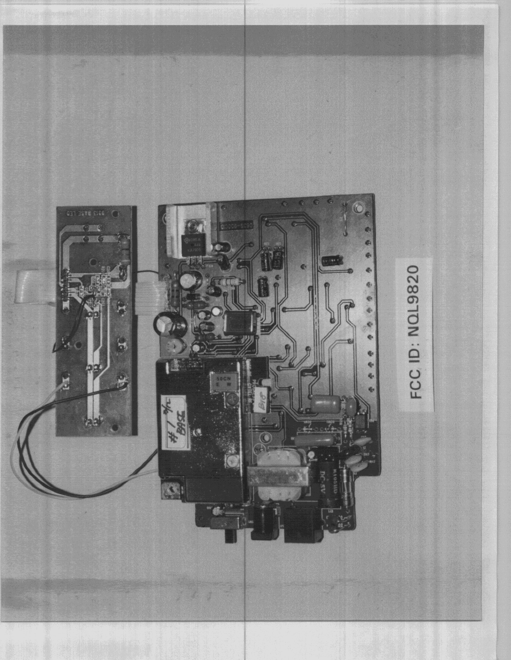 900 MHz cordless Phone - FCC ID NQL9820 - Greatsino Electronic Limited (4)