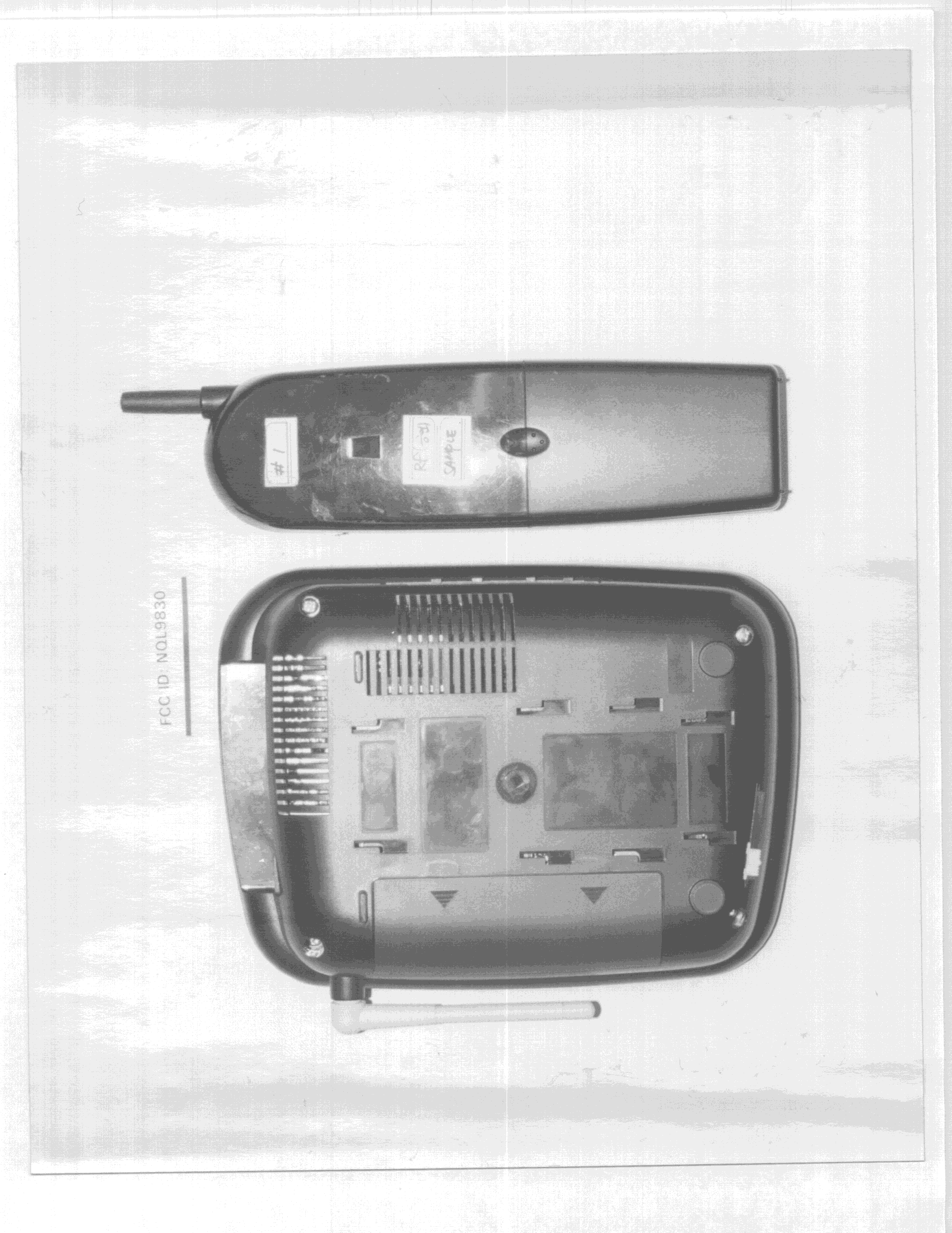 900 MHz Cordless Phone - FCC ID NQL9830 - Greatsino Electronic Limited (2)