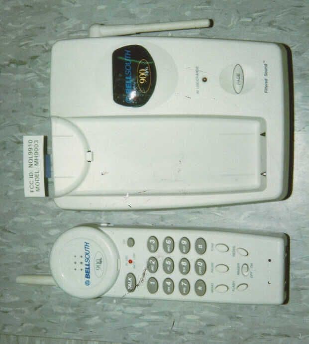 900MHz Analog Modulation 40 Channels Cordless Phon - FCC ID NQL9910 - Greatsino Electronic Limited