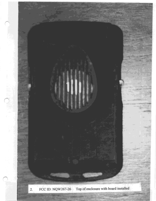 DSC - Part 15 Security/Remote Control Transmitter - FCC ID NQW267-26 - Lexent Technologies Inc (1)