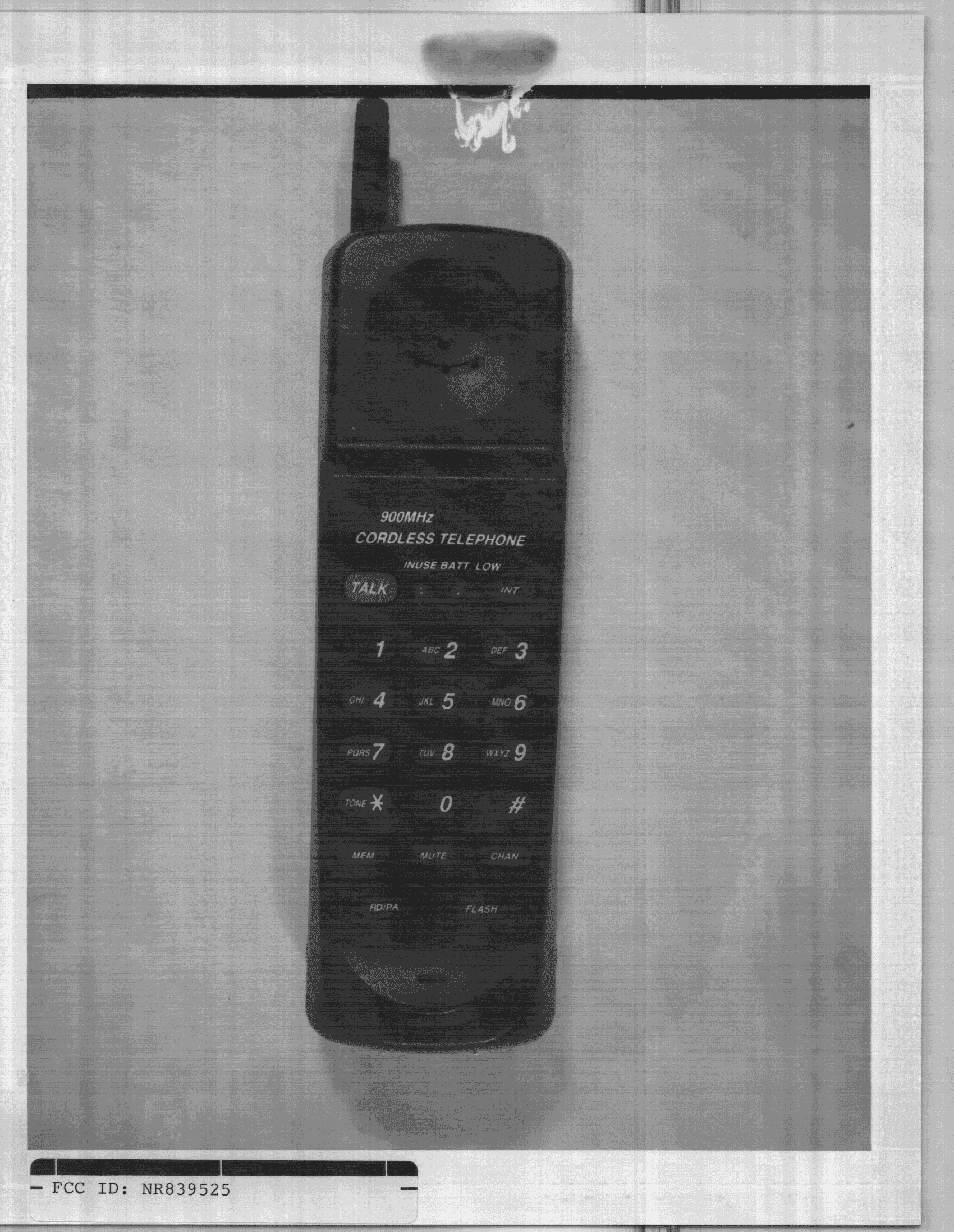 Cordless Telephone - FCC ID NR839525 - Shenzhen Taifeng Electronic Co Ltd (2)